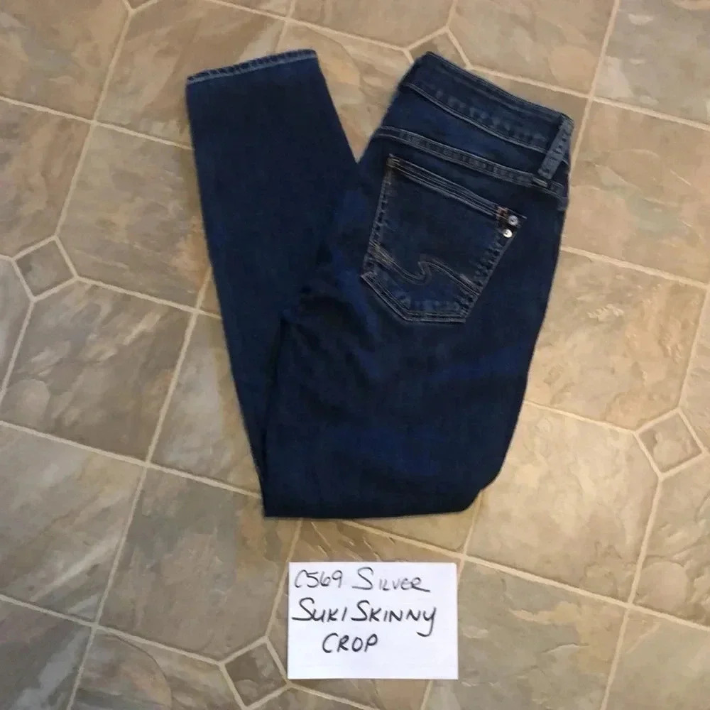 Silver Suki skinny crop jeans - Picture 6 of 6
